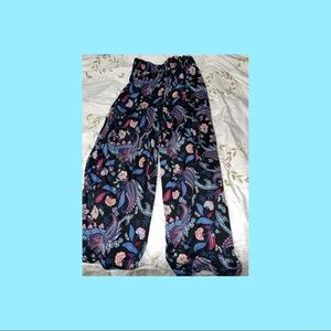 Long Patterned lounge pants